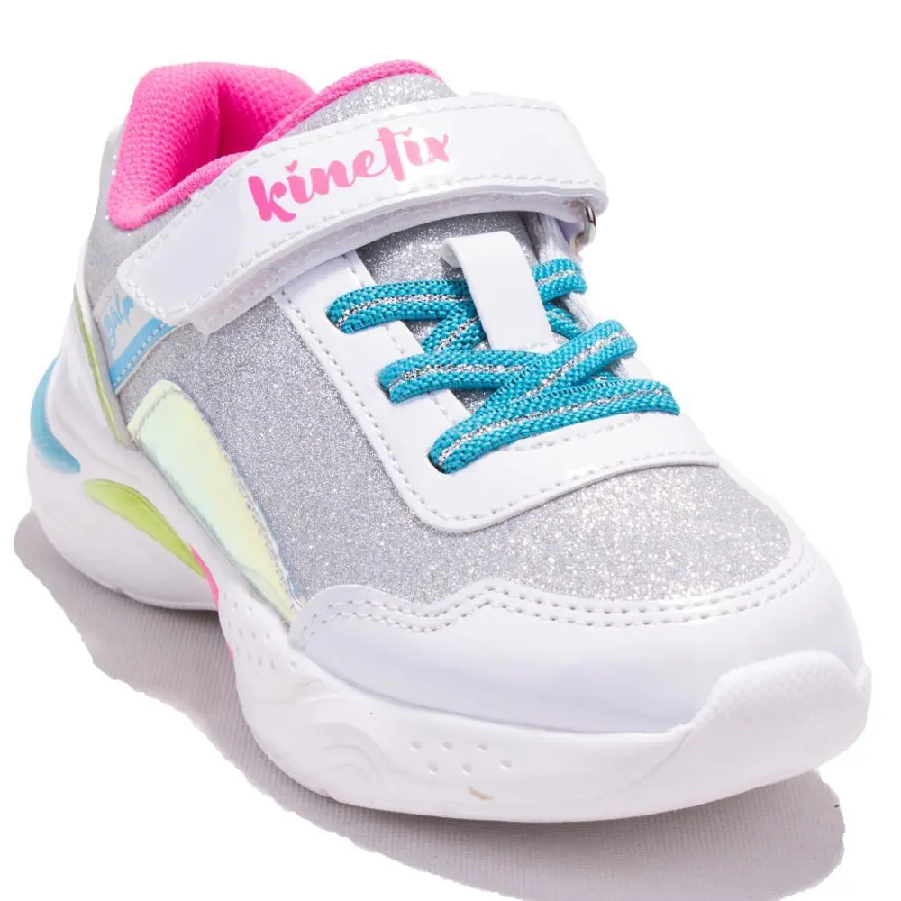 Kinetix Wanna Beyaz Pembe Ortopedik Günlük Kız Çocuk Spor Ayakkab