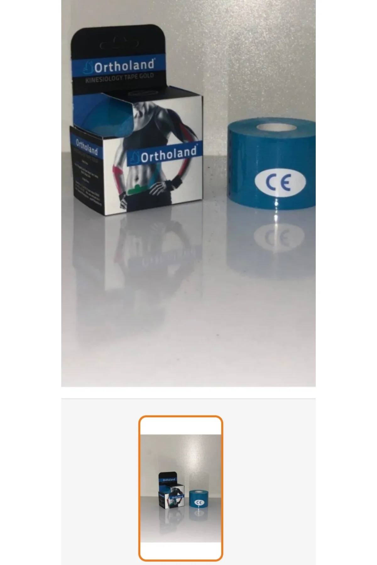 Kinezio Tape sporcu bandı MAVİ renk 2 adet Kinezio Tape sporcu bandı MAVİ renk 2 adet