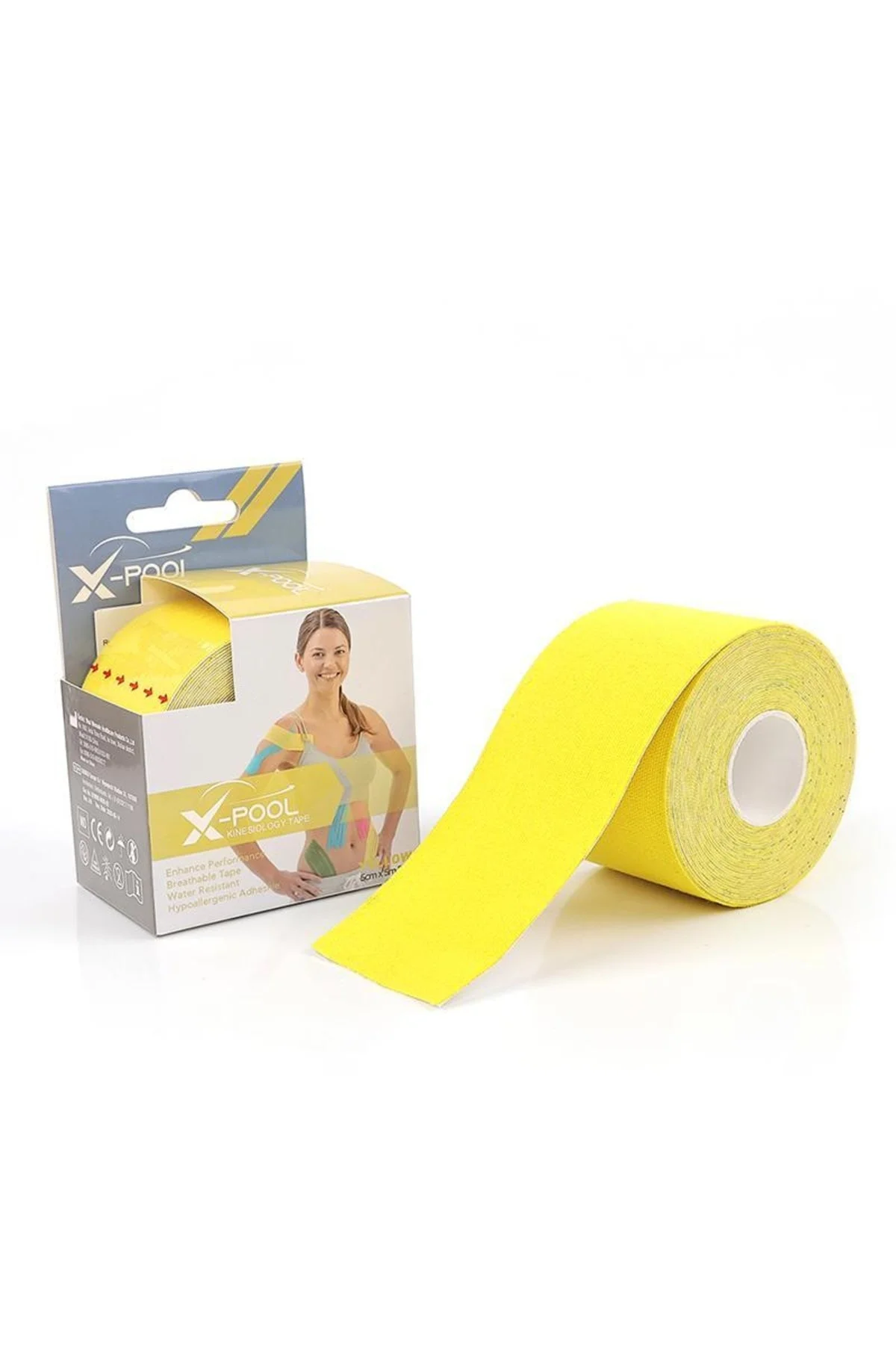 Kinezyo Tape Sarı Rengi Kinesio Tape Kas Ağrı Bandı