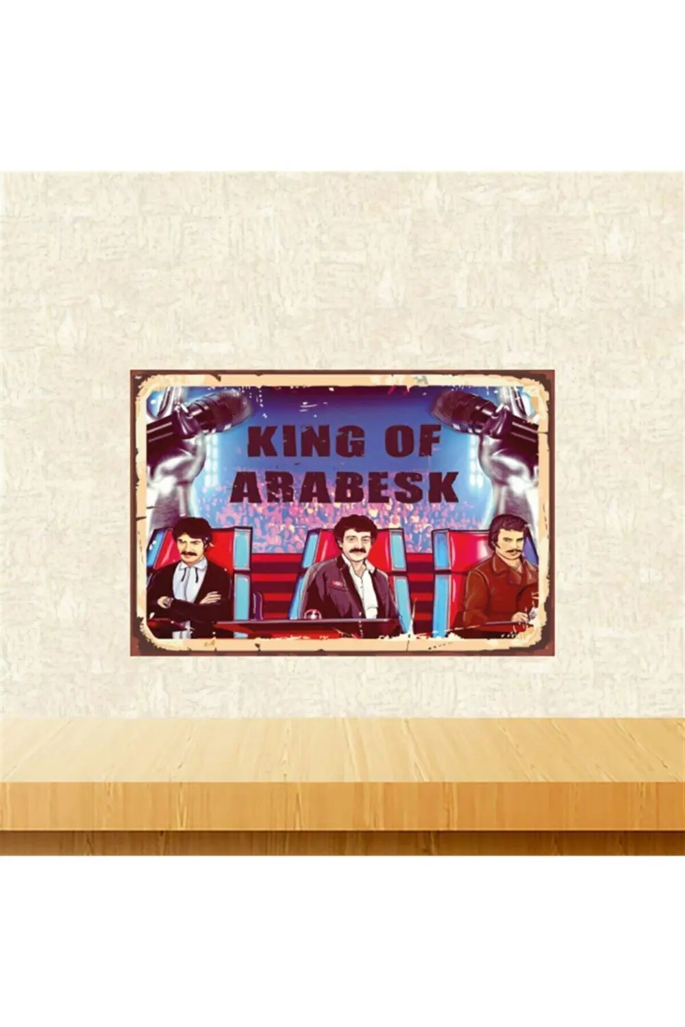 King Of Arabesk 20-30 Cm Retro Ahşap Tablo Tkfx5447 King Of Arabesk 20-30 Cm Retro Ahşap Tablo Tkfx5447