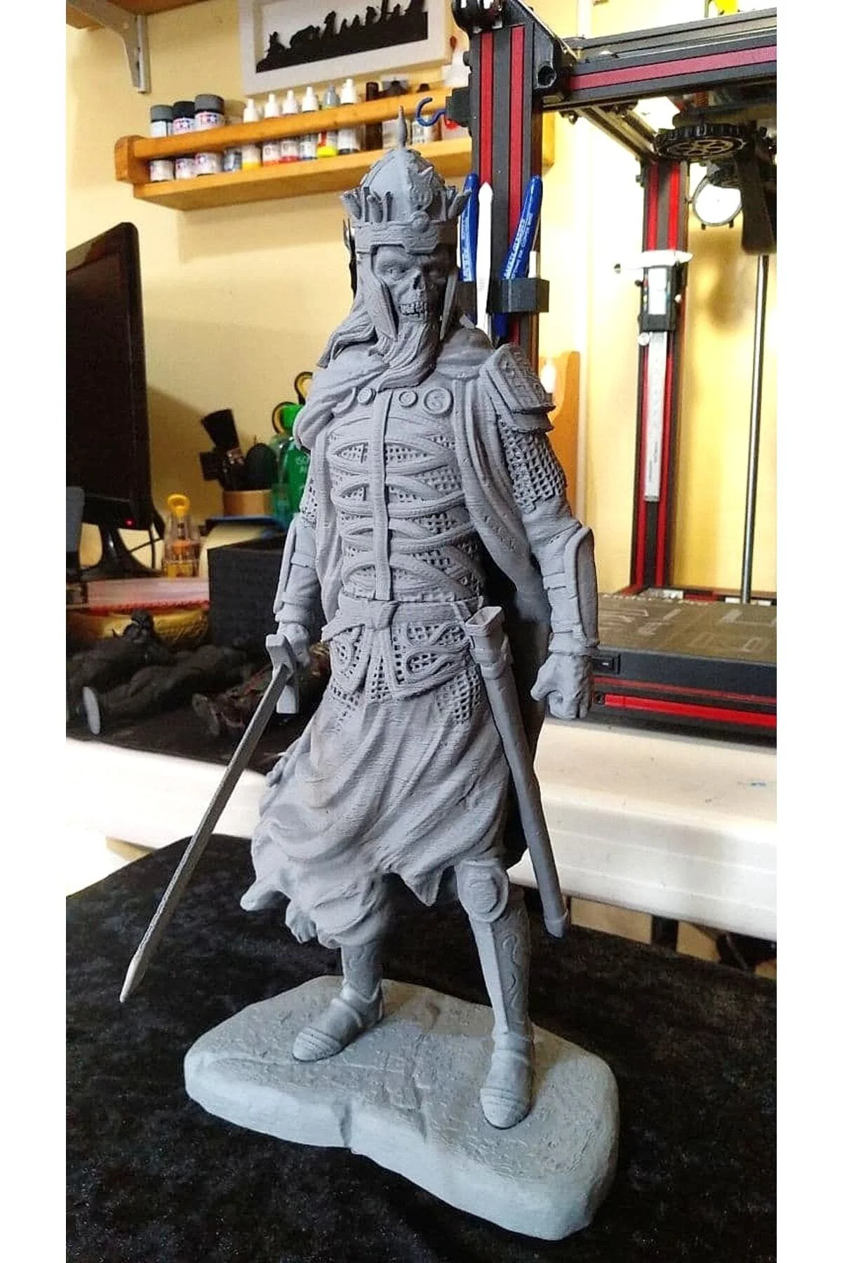 King Of Dead Yüzüklerin Efendisi Lotr Figür 15 Cm (büyük Boy)