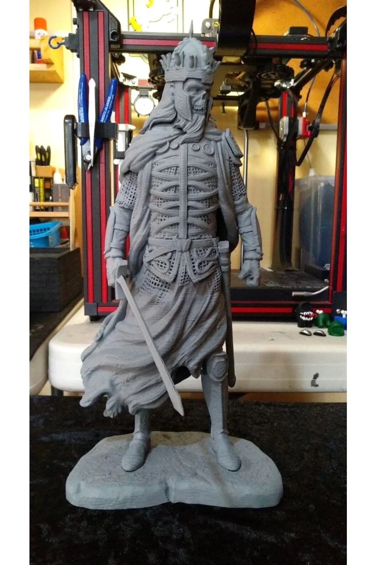 King Of Dead Yüzüklerin Efendisi Lotr Figür 15 Cm (büyük Boy)