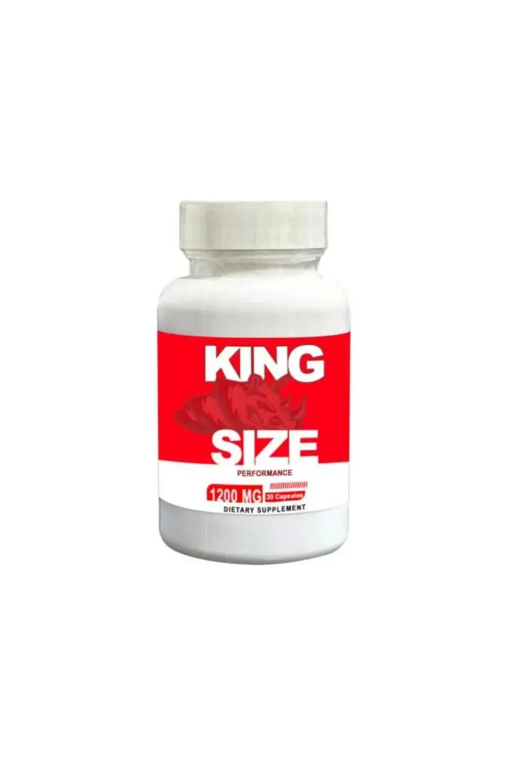 King Size 1200 Mg Erkeklere Özel Yoğun Sertliği Ve Kuvveti Arttır