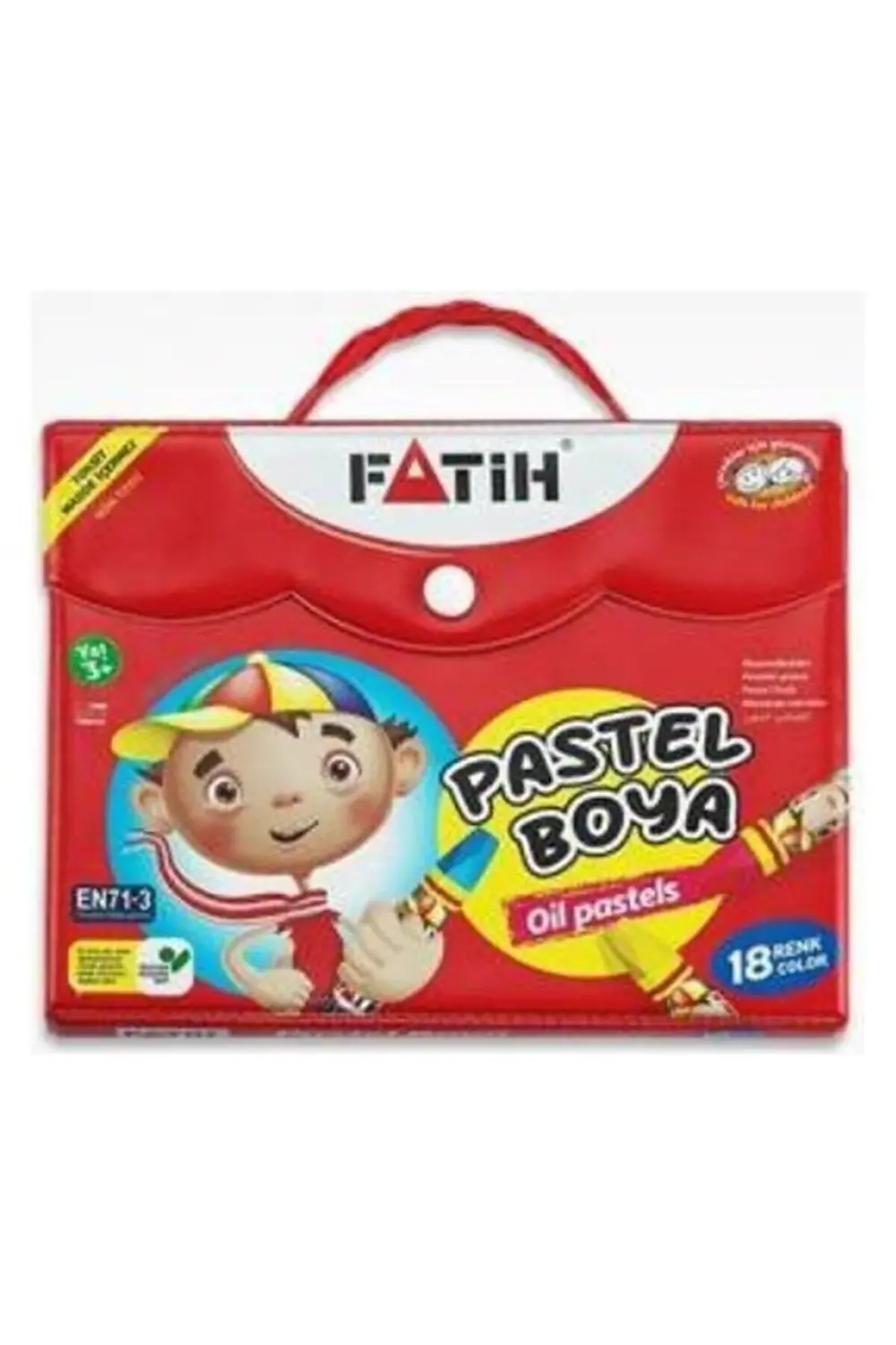 King Size Pastel Boya 18 Renk (ÇANTALI)