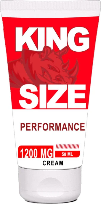 Kingsize 1200 mg Erkek Kremi 50 ml - Sertlik ve Kuvvet Desteği
