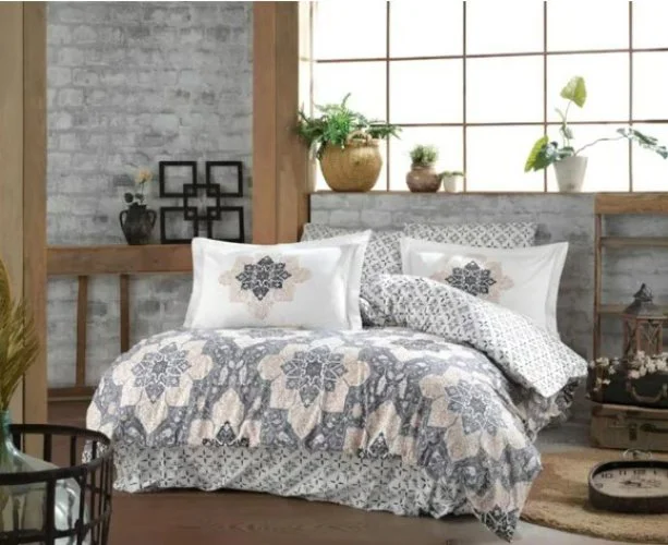 Kingsize Poplin Nev Amanda Gri