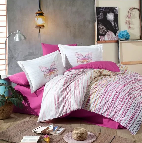 Kingsize Poplin Nev Eldora Fuşya