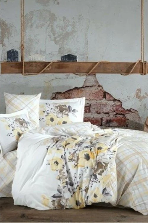 Kingsize Poplin Nev Belinda Sarı