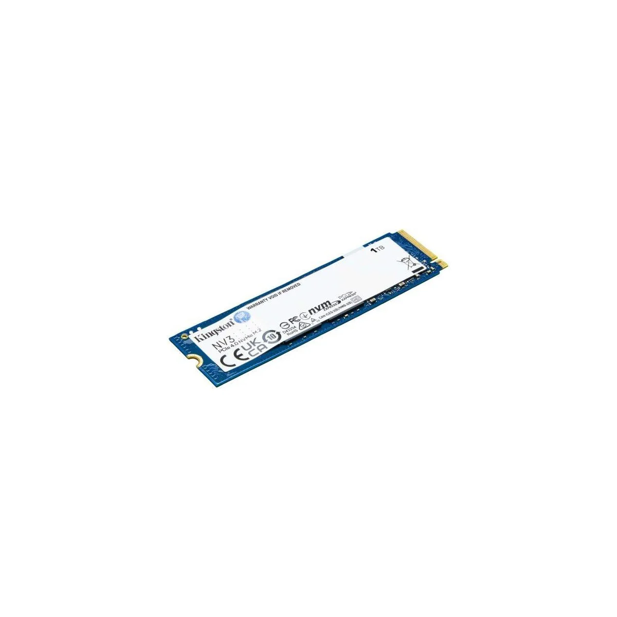 Kingston 1TB NV3 M.2 2280 NVMe SSD | PCIe 4.0 Gen 4x4 | Up to 6000 MB-s | SNV3S-1000G Kingston 1TB NV3 M.2 2280 NVMe SSD | PCIe 4.0 Gen 4x4 | Up to 6000 MB-s | SNV3S-1000G Fiyatı, Yorumları ve Özellikleri