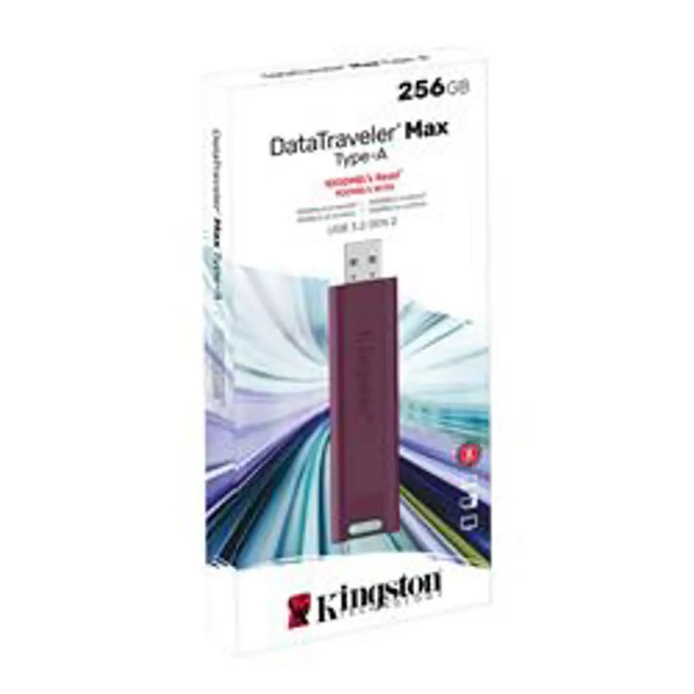 Kingston DTMAXA-256GB 256GB DataTraveler Max Type-A 1000R-900W US Kingston DTMAXA-256GB 256GB DataTraveler Max Type-A 1000R-900W US