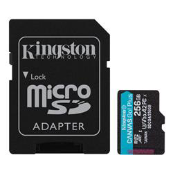Kingston SDCG4-256GB 256GB microSDXC Canvas Go Plus Gen4 200MB-s