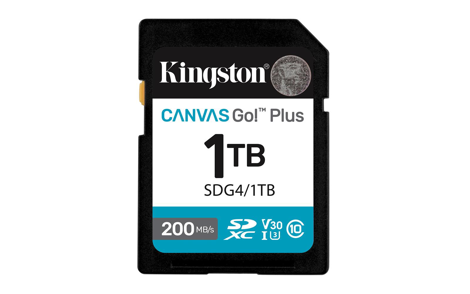 Kingston SDG4-1TB 1TB SDXC Canvas Go Plus Gen4 200MB-s C10 UHS-I