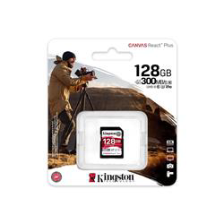 Kingston SDR2-128GB Canvas React Plus SDXC UHS-II 300R-260W U3 V9