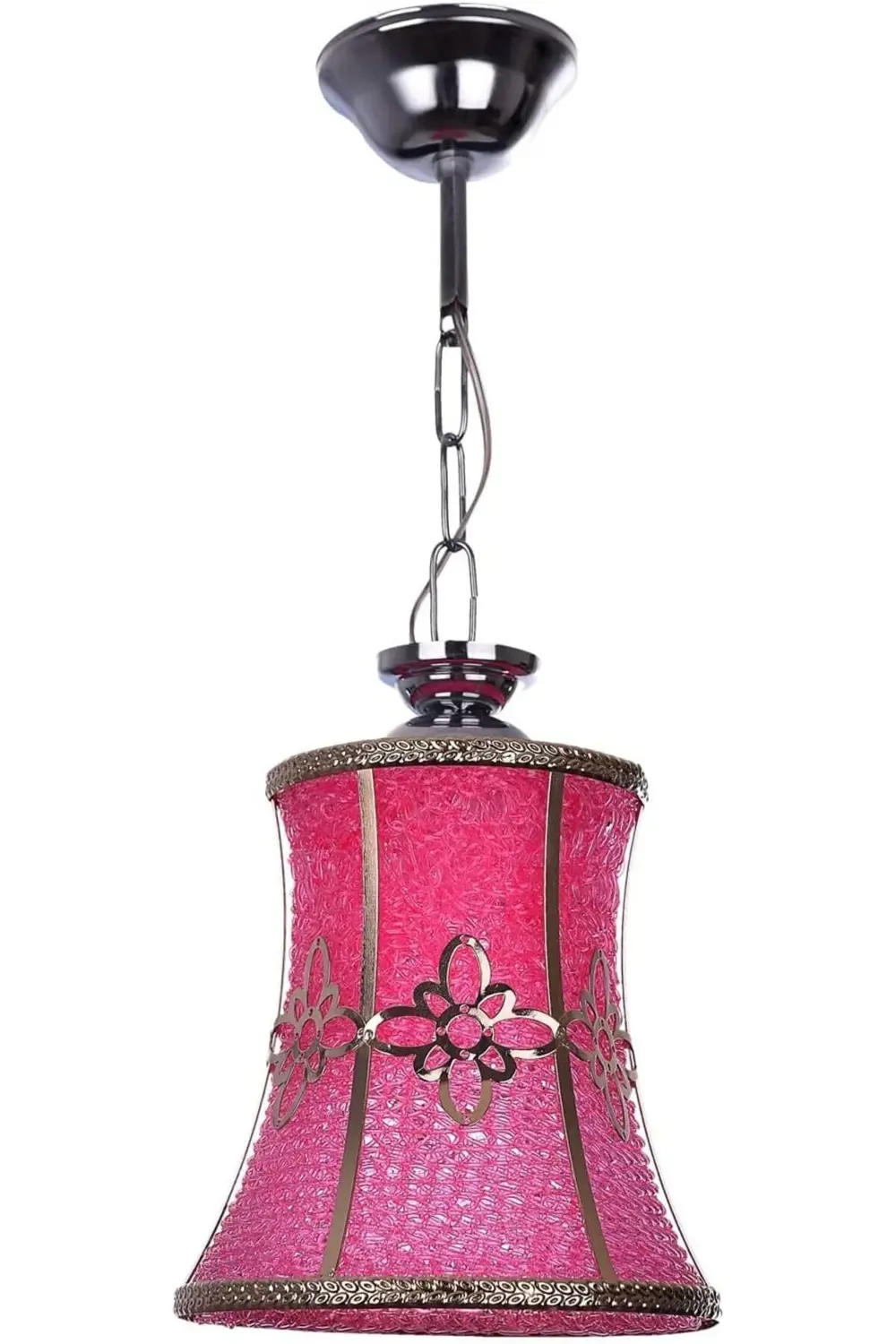 KINIK PEMBE-SARI TEKLİ AVİZE 1185222