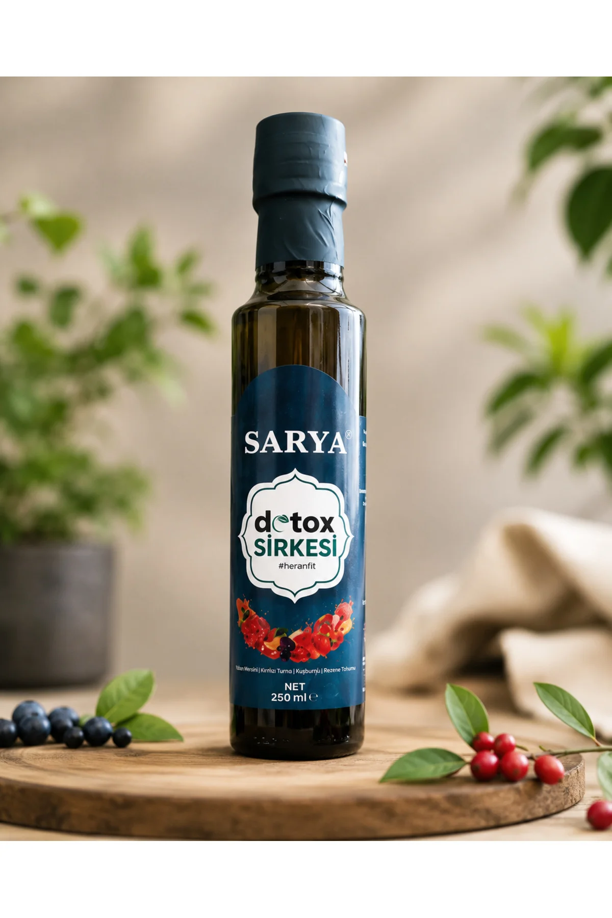 Kinoa Tohumu Detox Gold Sirkesi 250 ML