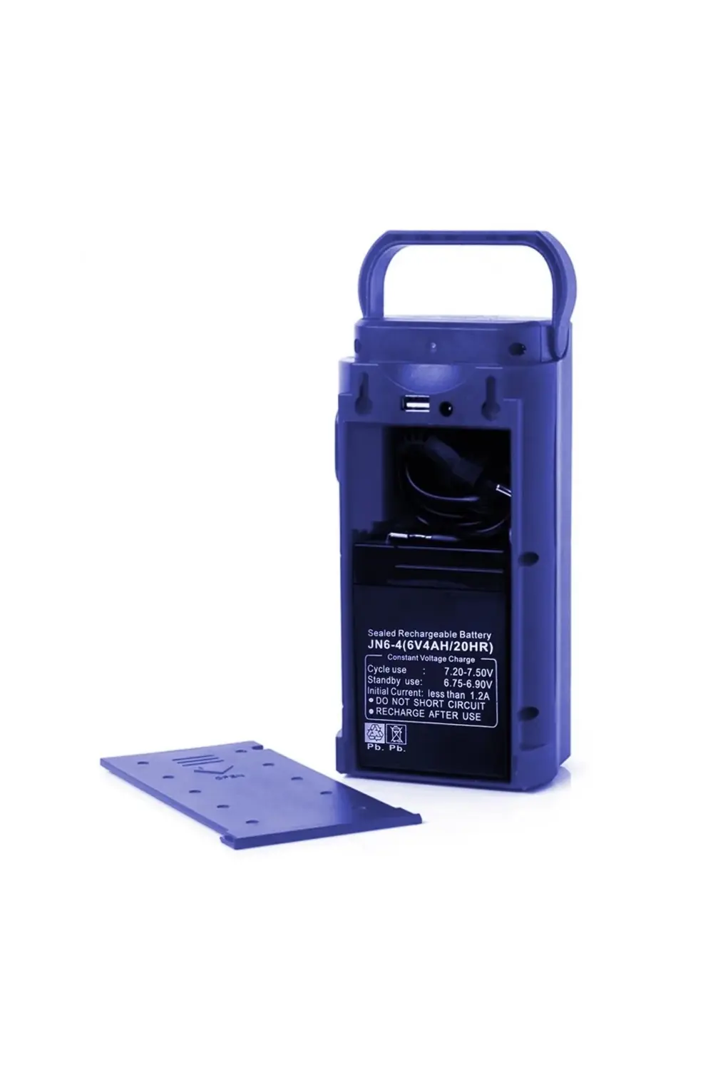 Kınsach Ks-824 24 Ledli Şarjlı Işıldak (6v4a Akülü * Powerbank Öz