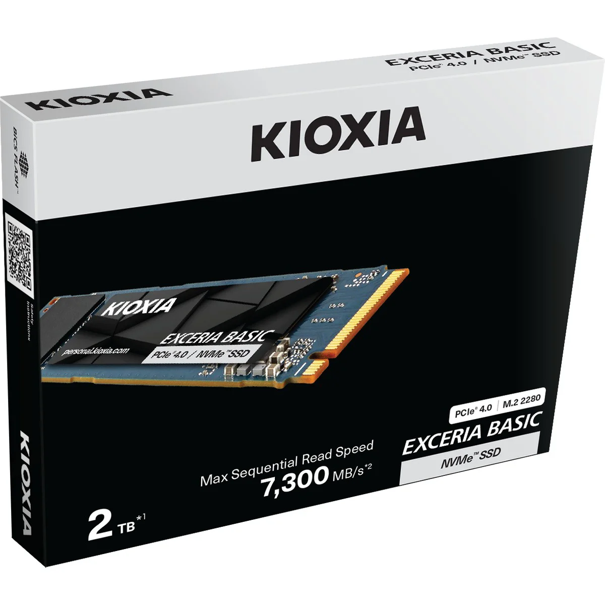 Kioxia Exceria Basic LSF10Z002TG8 2TB Gen4x4 7200/6600MB/sn NVMe PCIe M.2 SSD Fiyatı, Yorumları ve Özellikleri