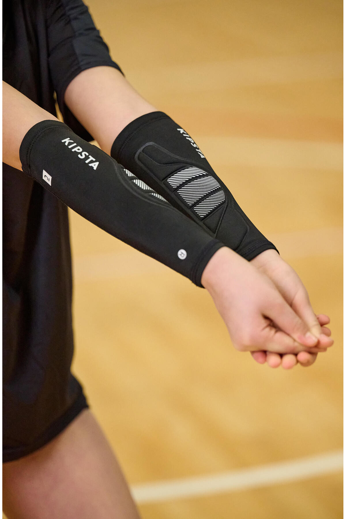 Kipsta Voleybol Kolluk - Siyah/Beyaz - Vap 100