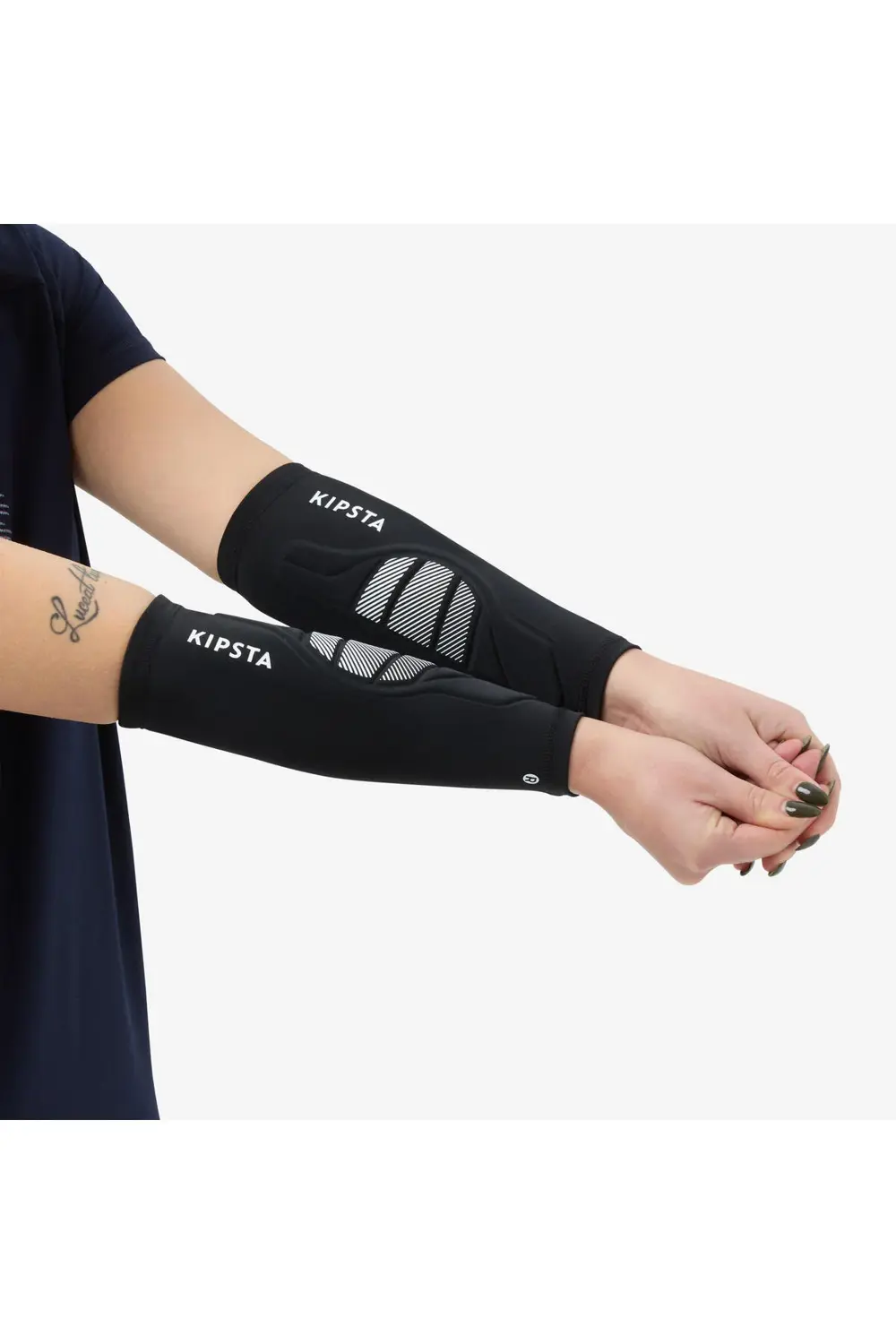 Kipsta Voleybol Kolluk - Siyah/Beyaz - Vap 100