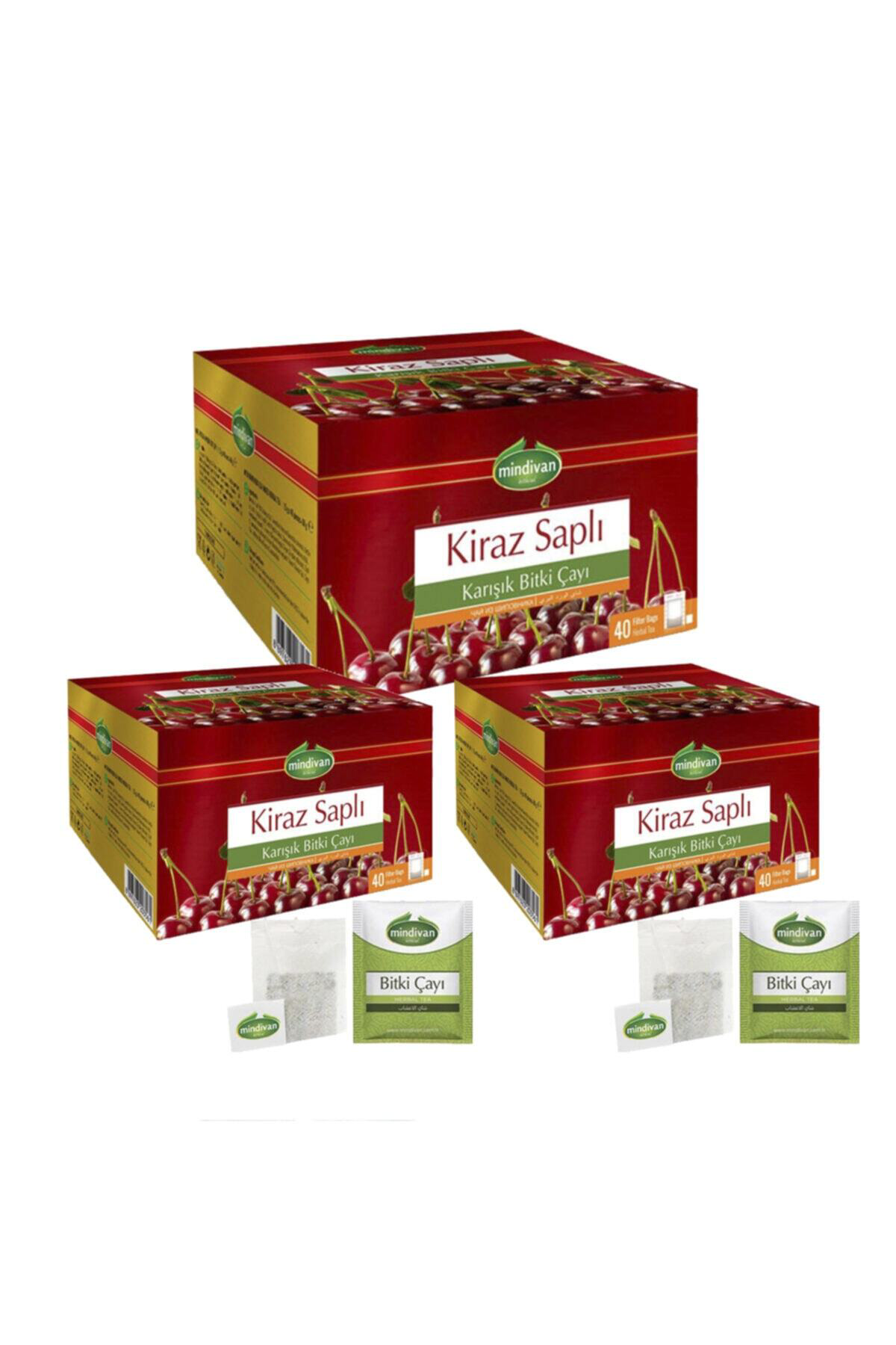 Kiraz Saplı Form Çayı 40'lı ( Diet ) X 3 Adet