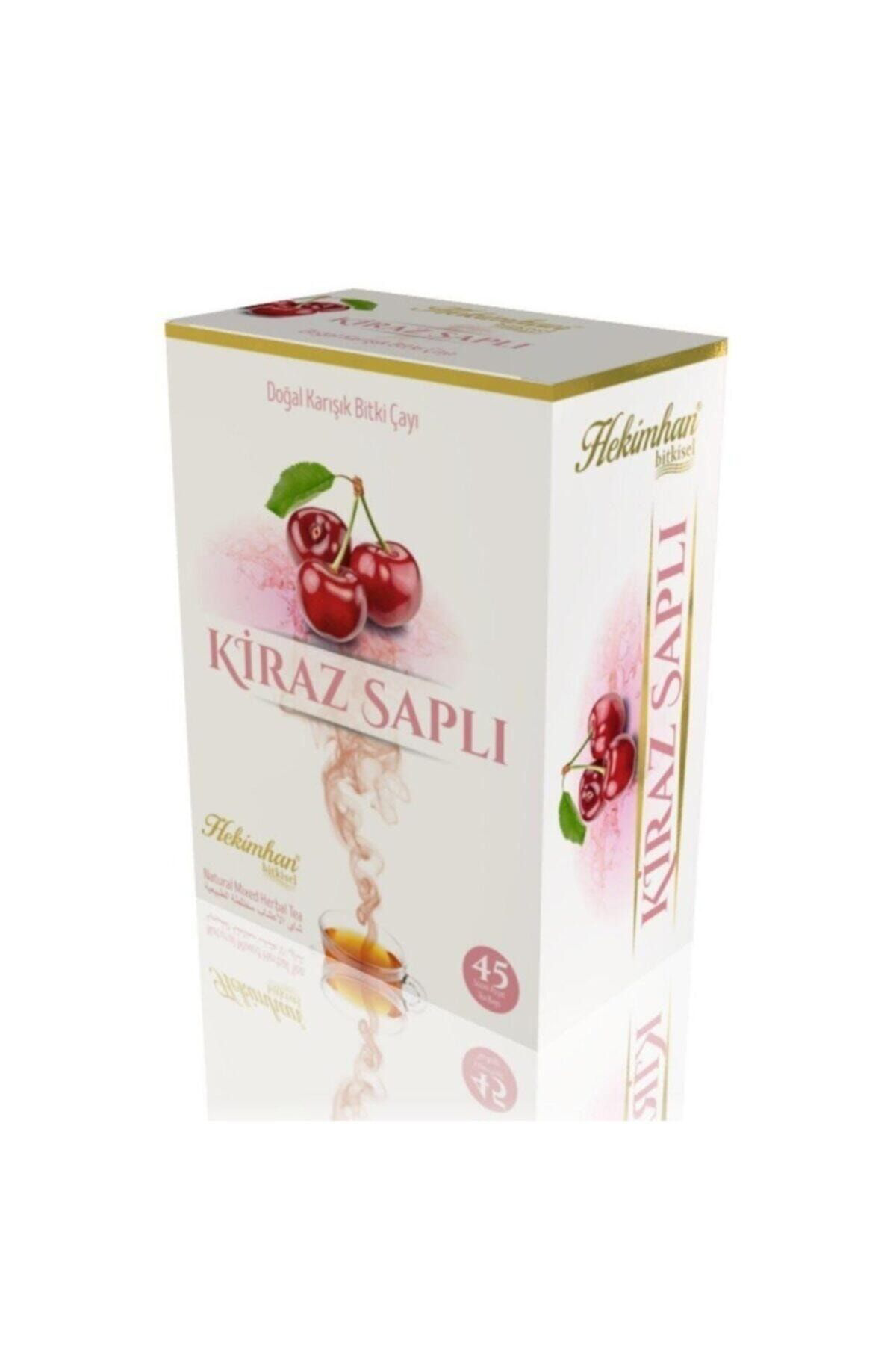 Hekimhan Kiraz Saplı Karışık 45'Li Süzen Poşet Çay Sallama Bitki Çay, Deml