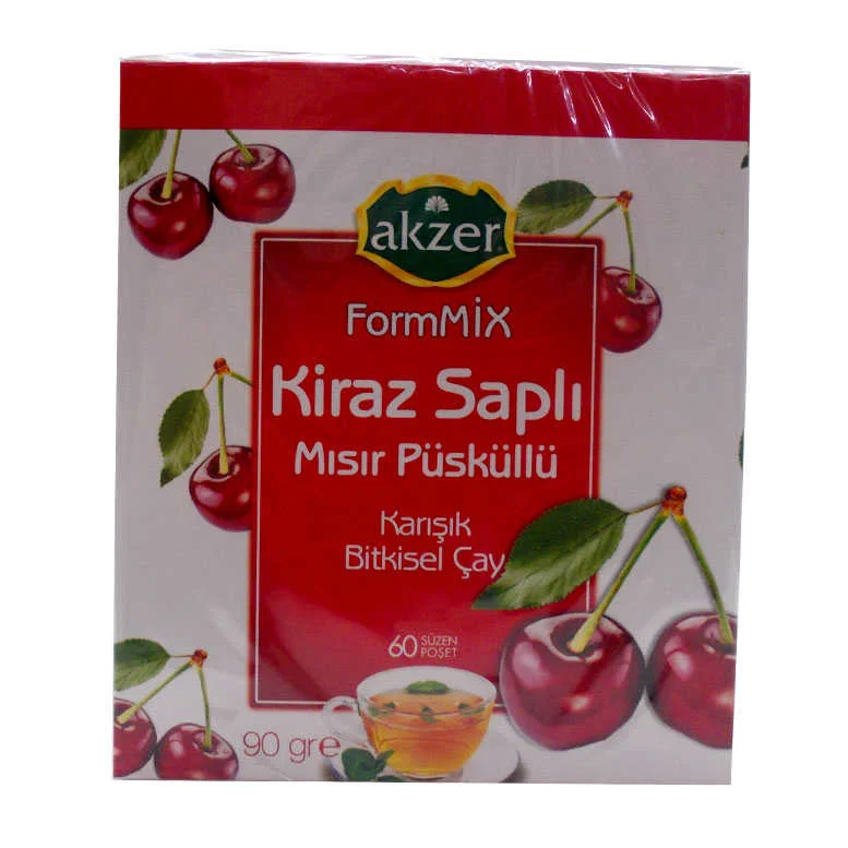Kiraz Saplı Mısır Püsküllü sel Çay 60 Süzen Poşet