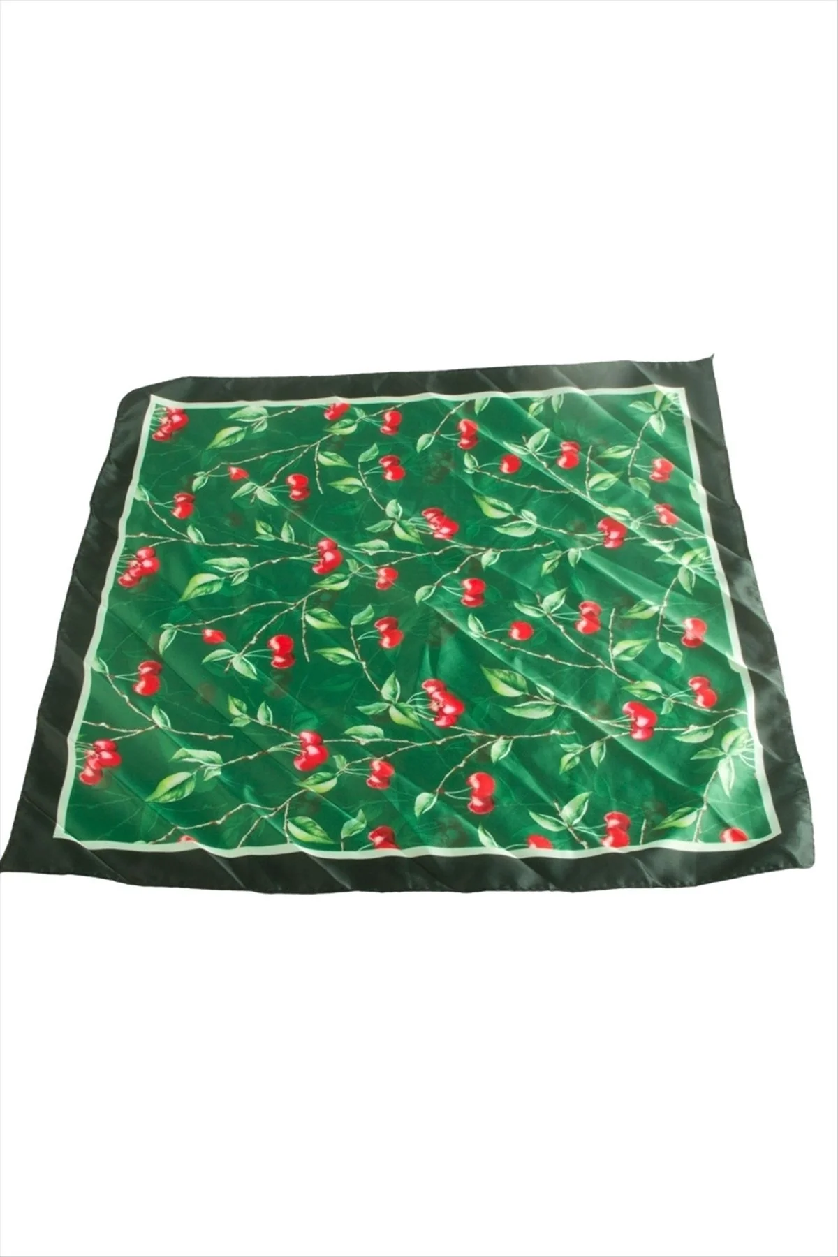 Kiraz Zr Saten Fular 50*50 cm