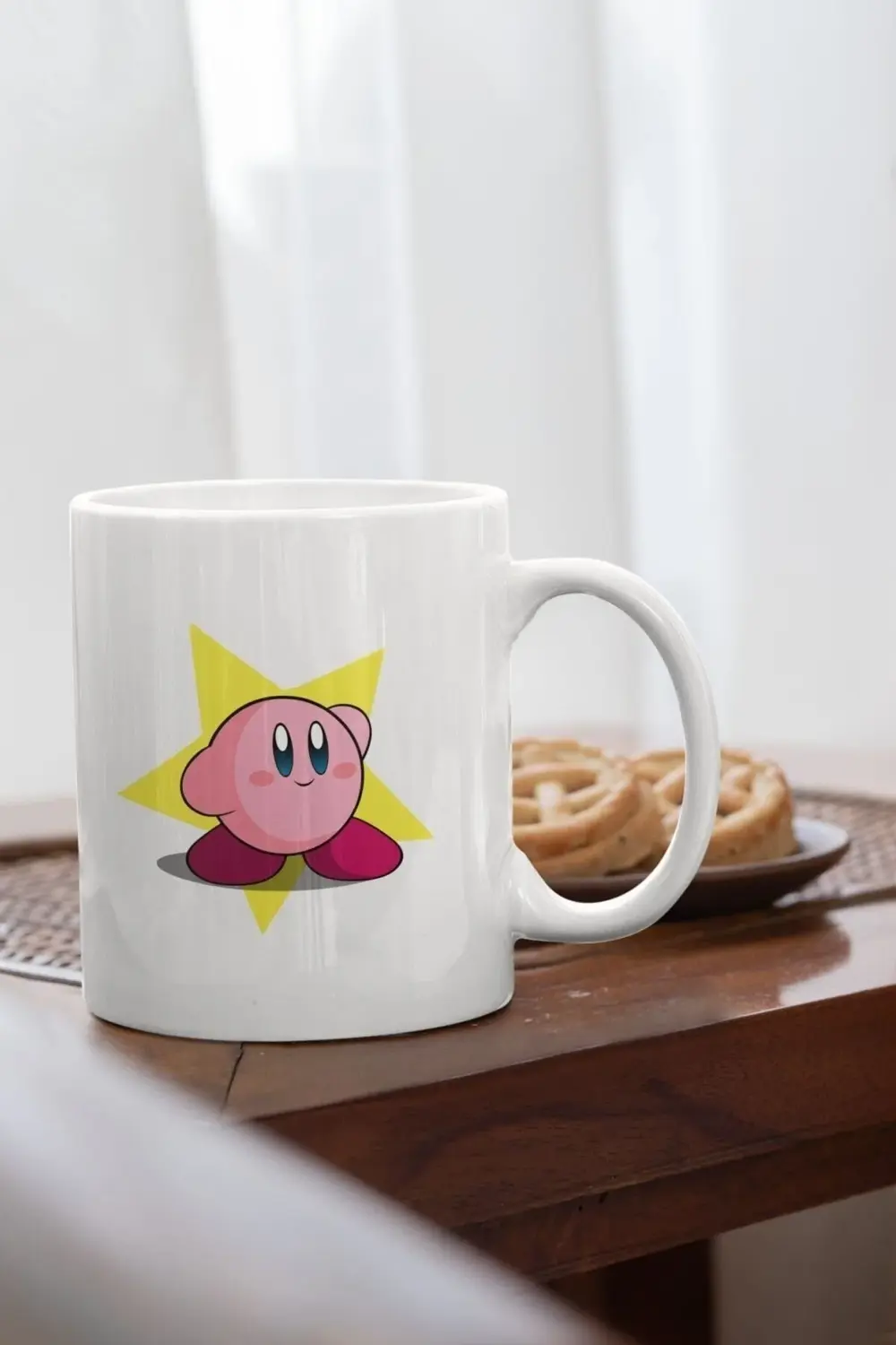 Kirby Baskılı Porselen Kupa Bardak