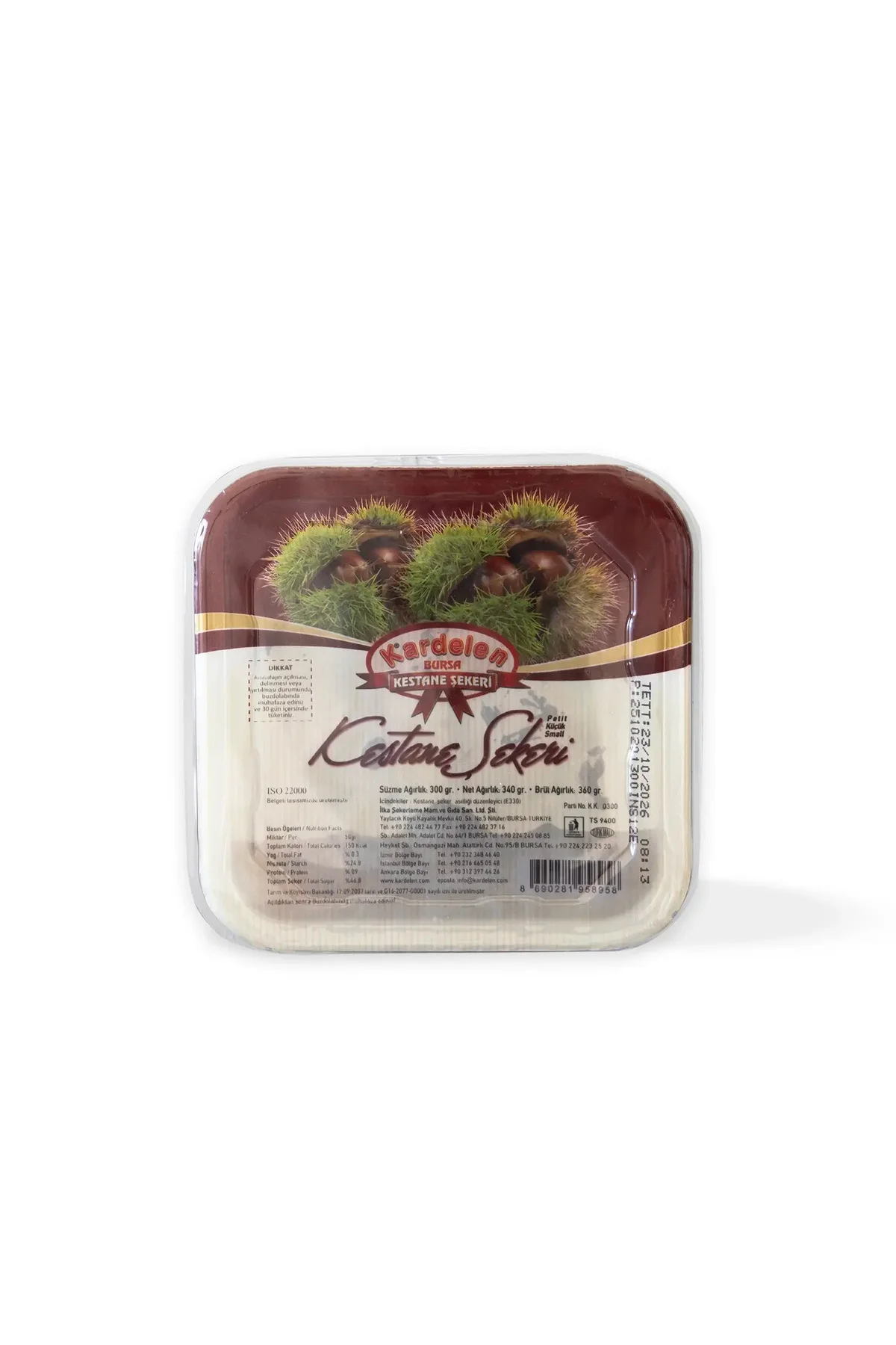 Kırık Kestane Şekeri 360g Kırık Kestane Şekeri 360g Fiyatı, Yorumları ve Özellikleri