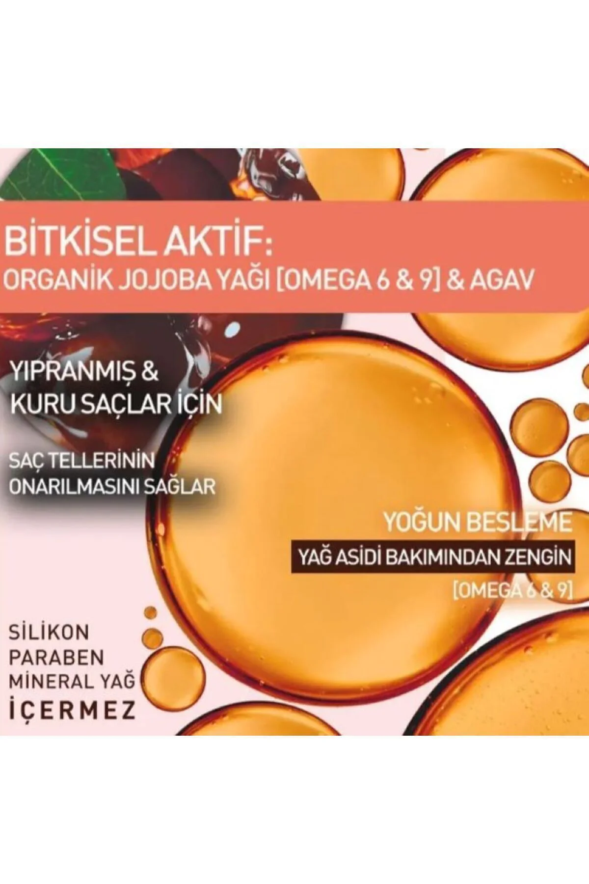 Kırılma Karşıtı Prebiyotik Serum - Yıpranmış Saçlar / Isı koruyuc