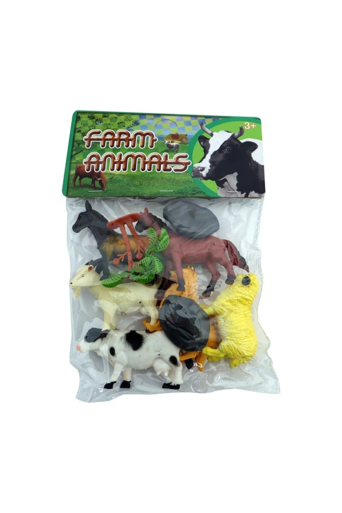Oyuncak Store Kırılmaz Çiftlik Hayvanları Seti - Farm Animals Set 9 Parça