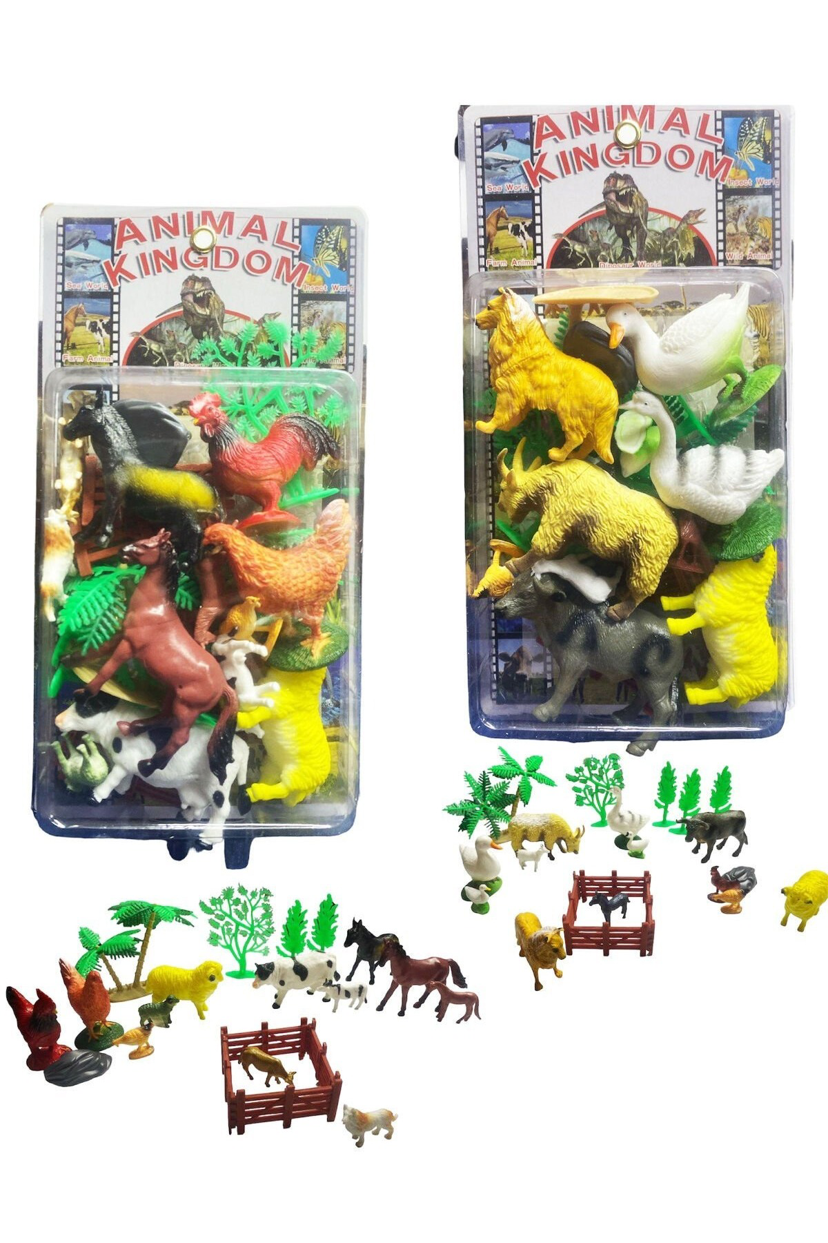 Oyuncak Store Kırılmaz Çiftlik Hayvanları - Evcil Hayvanlar Seti 20 Parça