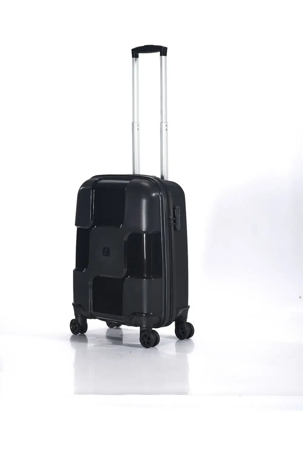 Kırılmaz Kabin Boy BLACK Valiz
