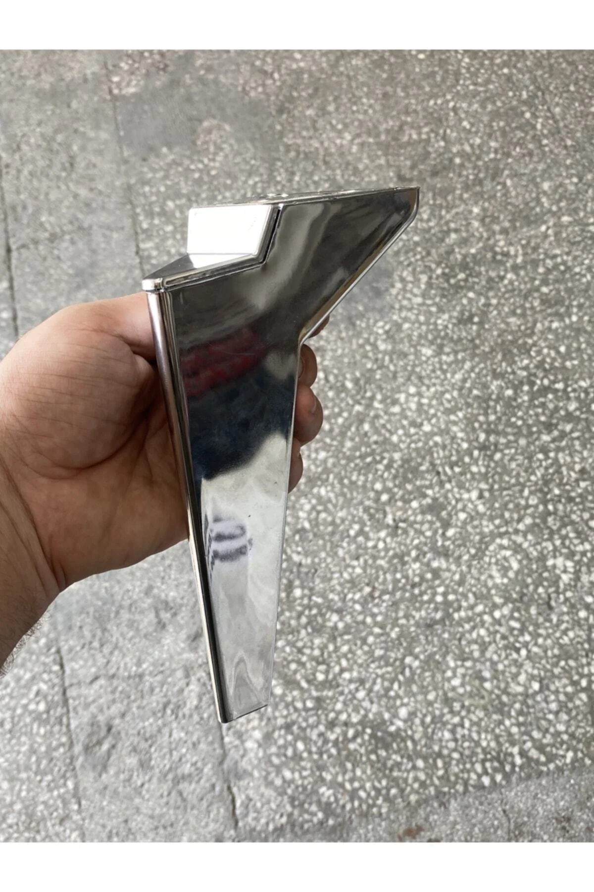 Kırılmaz Plastik Platin Krom Çok Amaçlı Ayak, Koltuk, Tv Ünitesi,