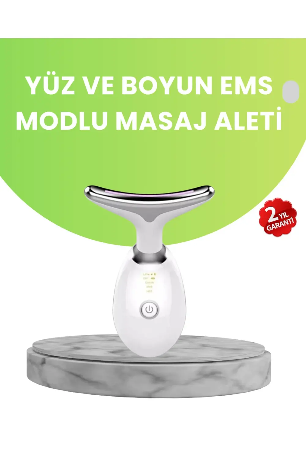 Kırışıklık Azaltıcı LED Işık Cilt Bakım Aleti 7 Renk