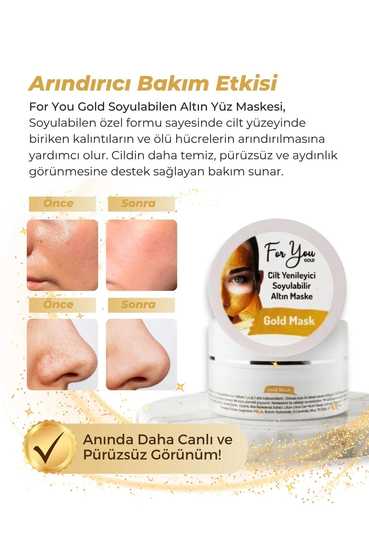 Kırışıklık Karşıtı, Aydınlatıcı, Anti- Aging Etkili Soyulabilen A