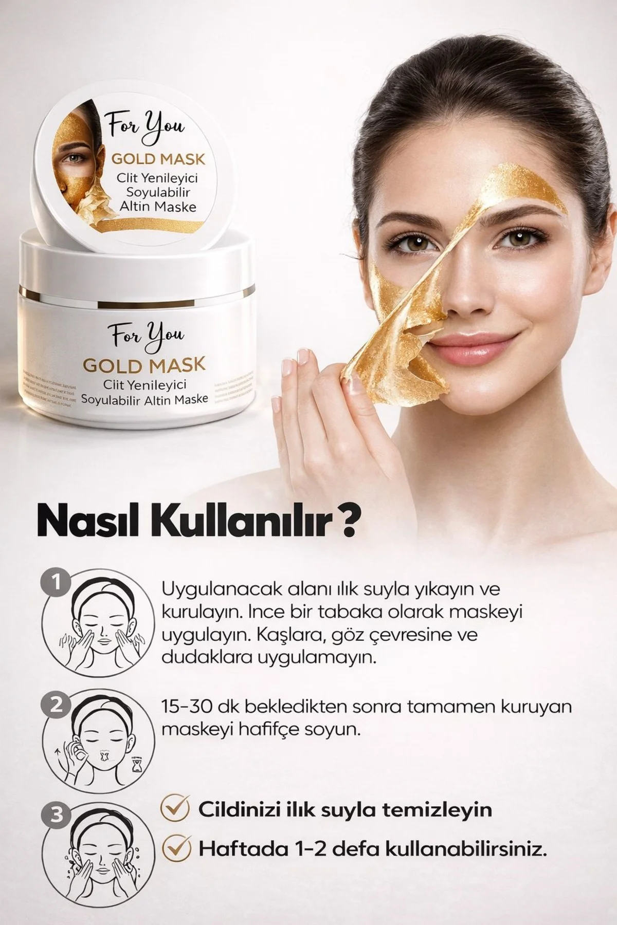 Kırışıklık Karşıtı, Aydınlatıcı, Anti- Aging Etkili Soyulabilen A