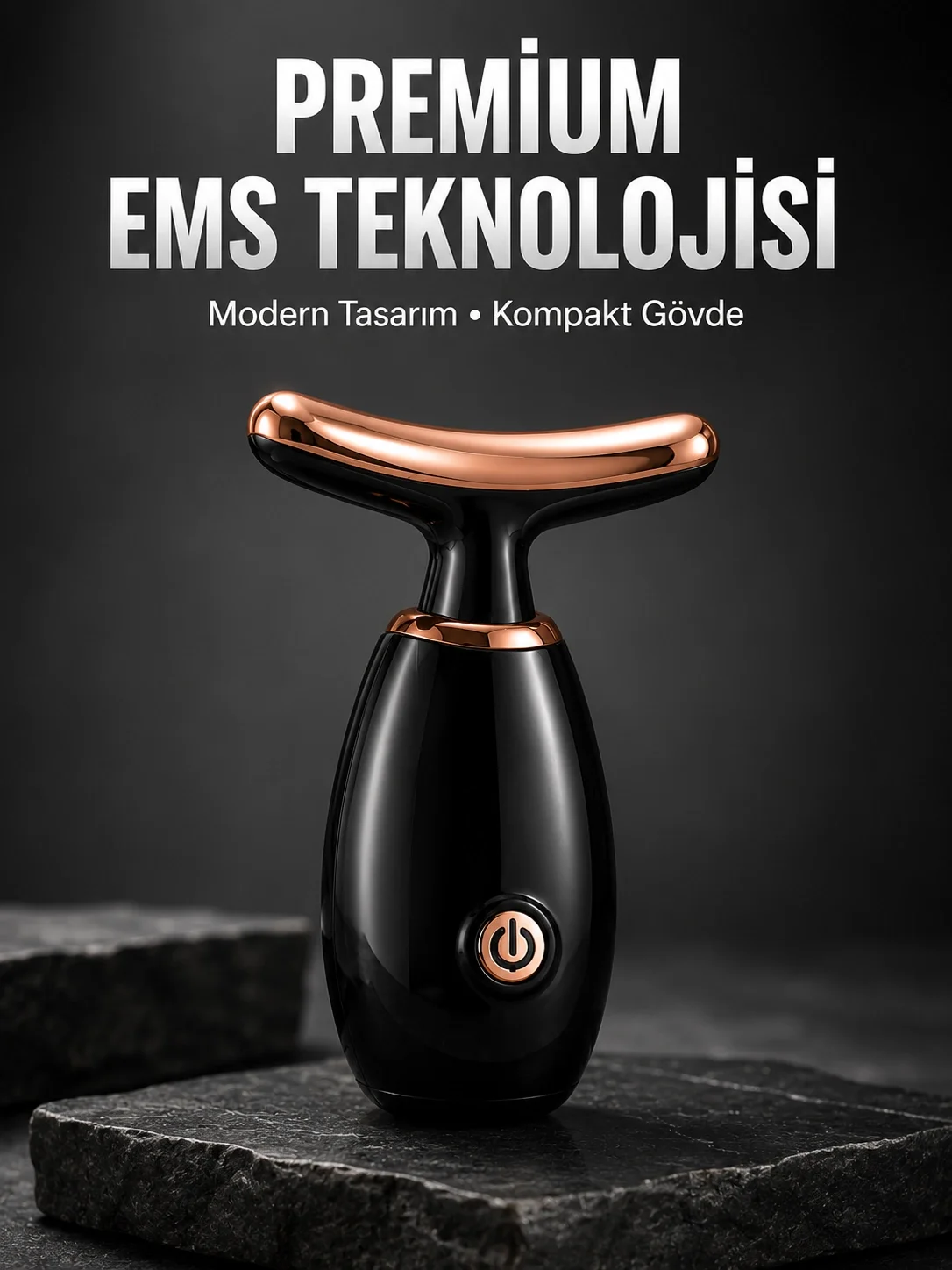 Kırışıklık Karşıtı Ultrasonik Titreşimli Yüz Masaj Aleti Yeni Nesil