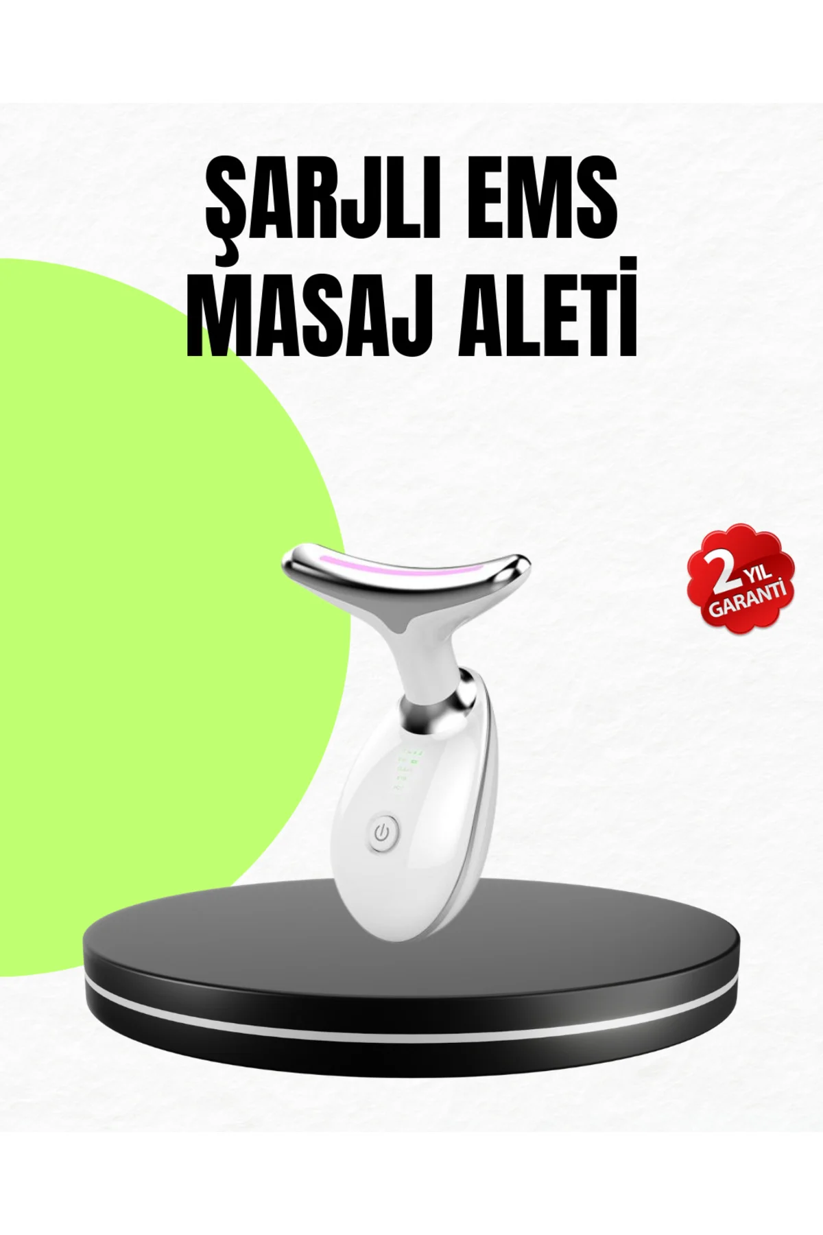 Kırışıklık Önleyici Güzellik Cihazı | Mikro Akım Masaj ve Isı Ter
