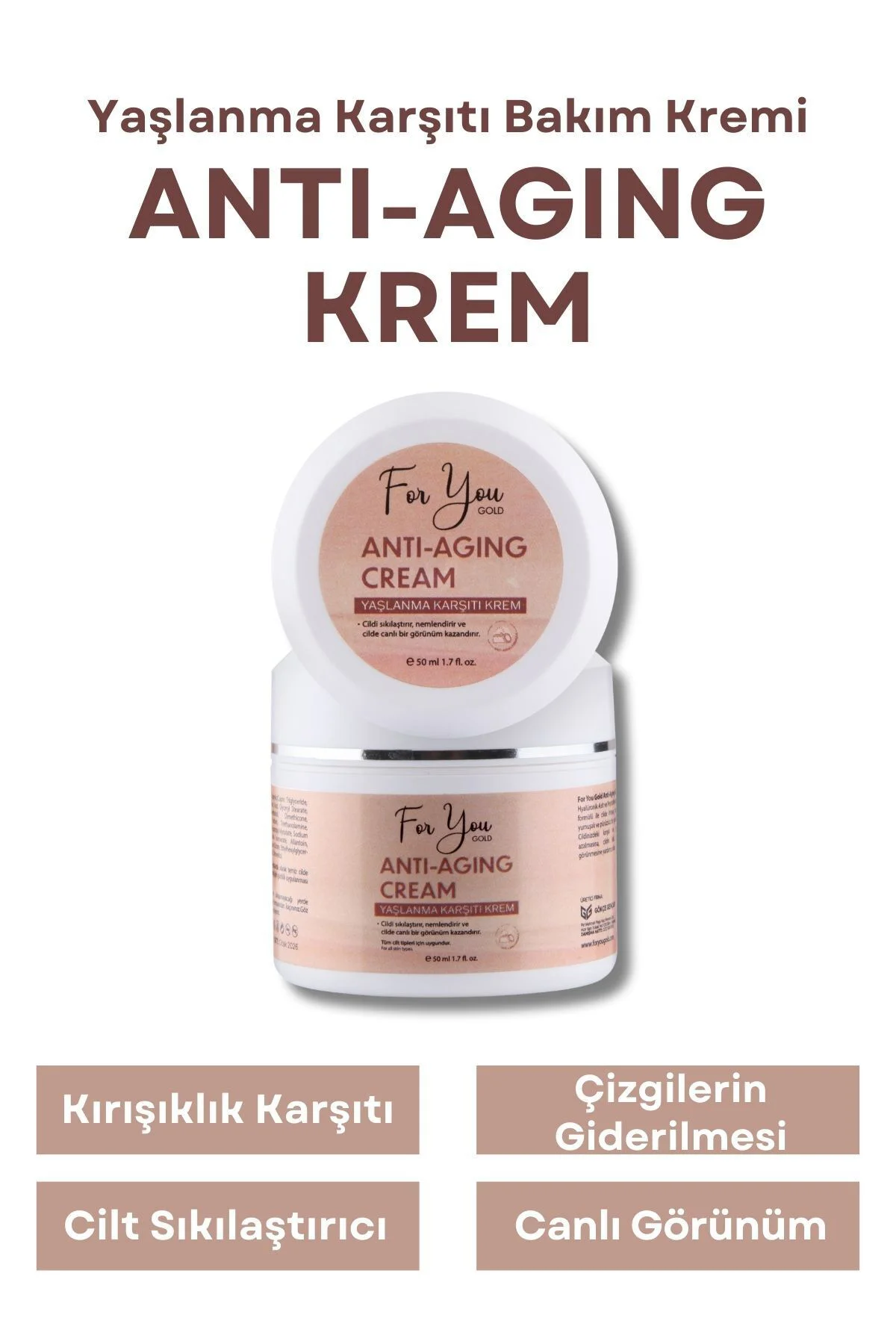 Kırışıklık Ve Yaşlanma Karşıtı Sıkılaştırıcı Etkili Anti-aging Ci