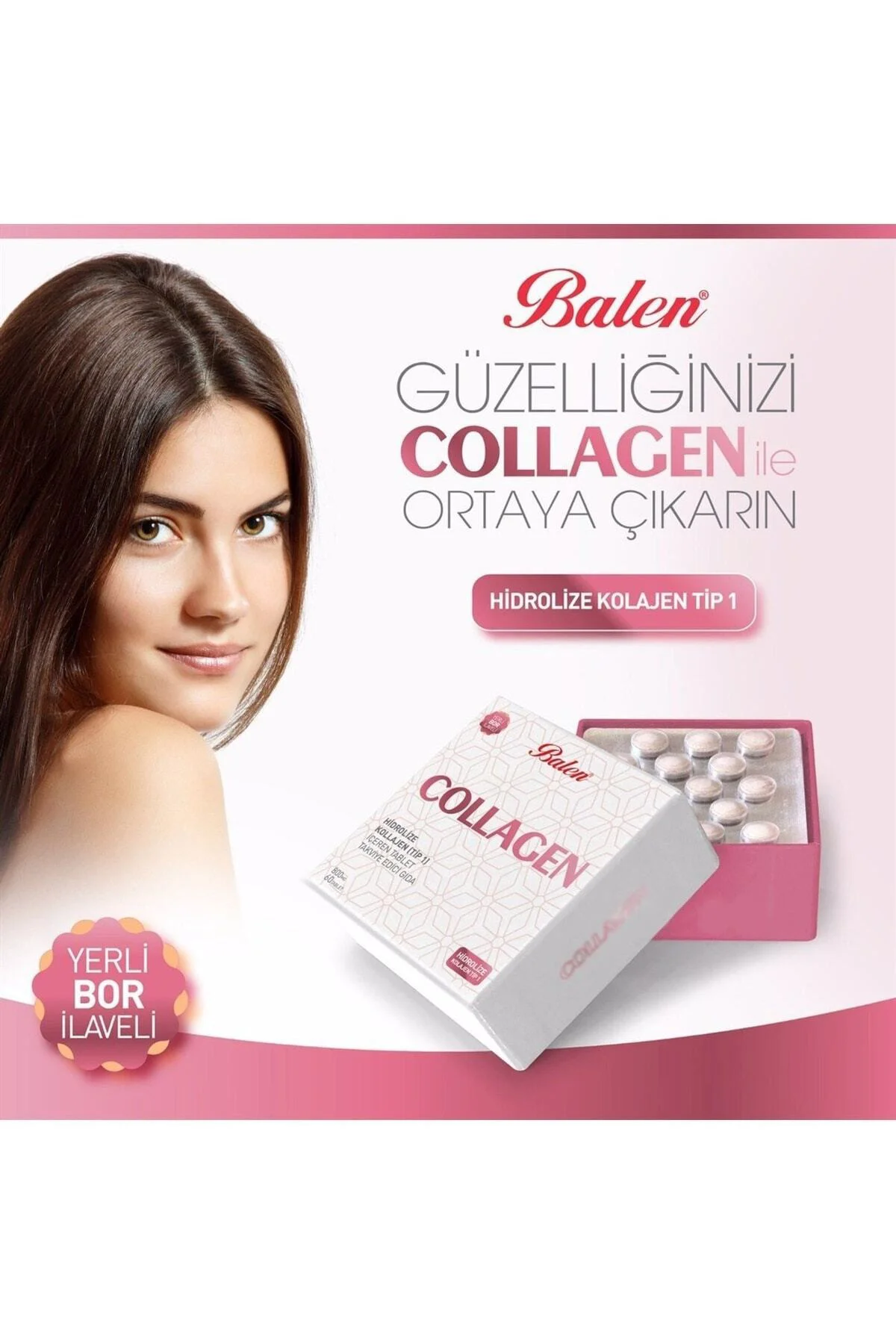 Kırışıklık Ve Yaşlanma Karşıtı Collagen Tip 1 60 Tablet Kalojen Fiyatı, Yorumları ve Özellikleri