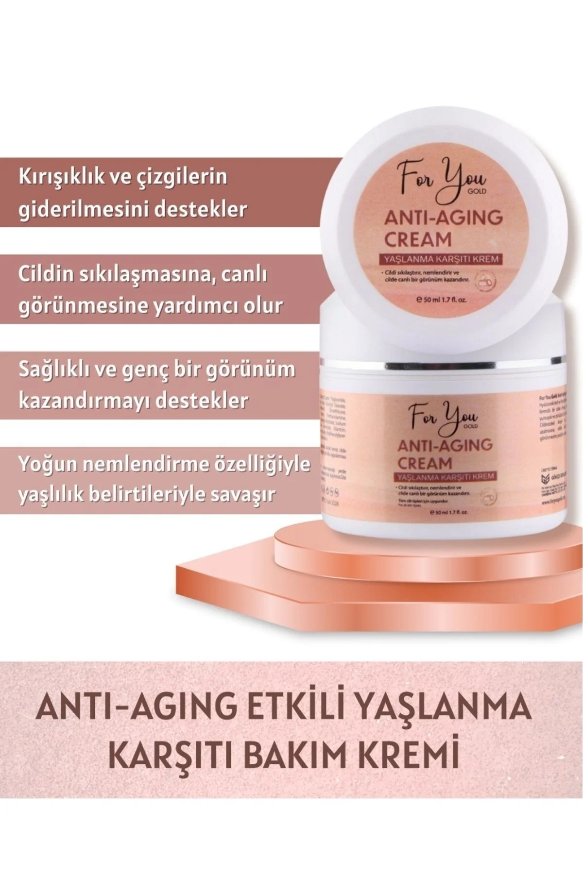 Kırışıklık Ve Yaşlanma Karşıtı Sıkılaştırıcı Etkili Anti-aging Ci