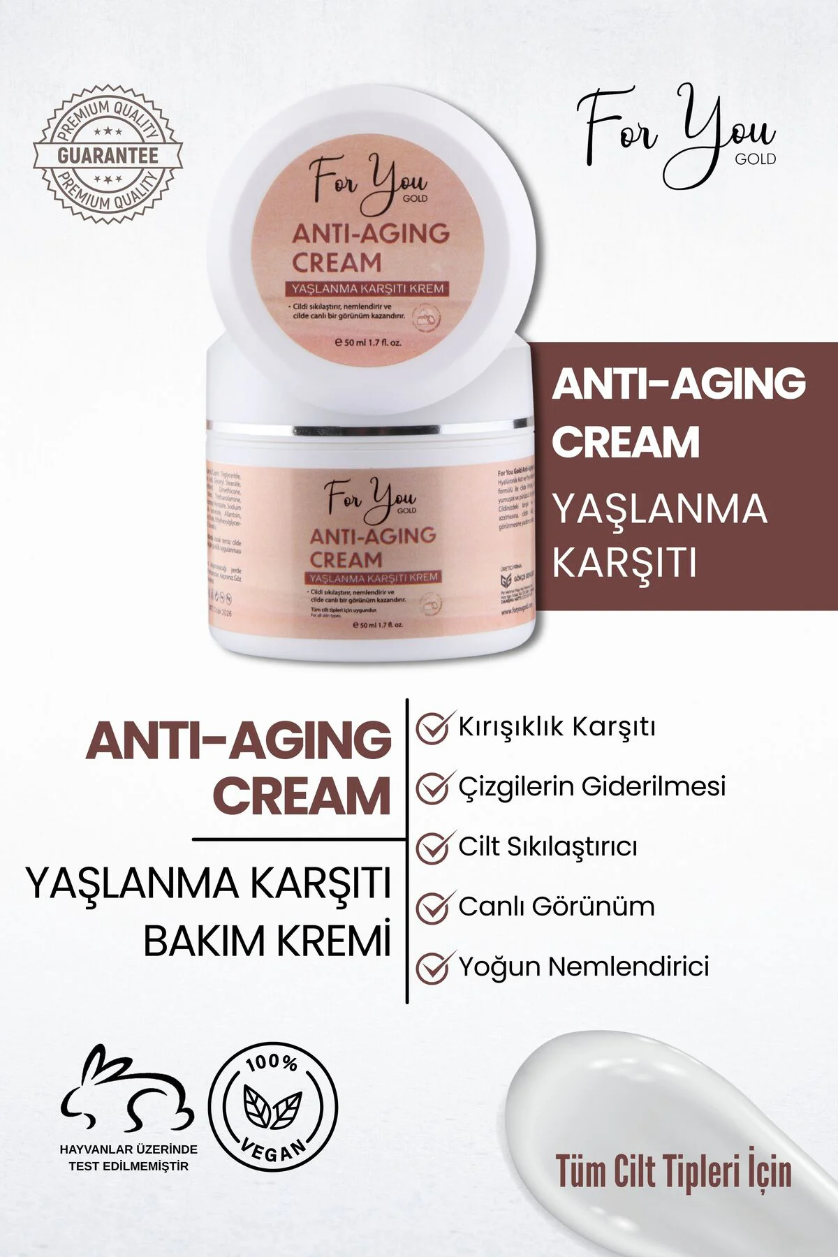 Kırışıklık Ve Yaşlanma Karşıtı Sıkılaştırıcı Etkili Anti-aging Ci