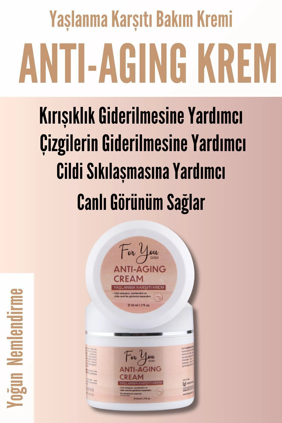 Kırışıklık Ve Yaşlanma Karşıtı Sıkılaştırıcı Etkili Anti-aging Ci