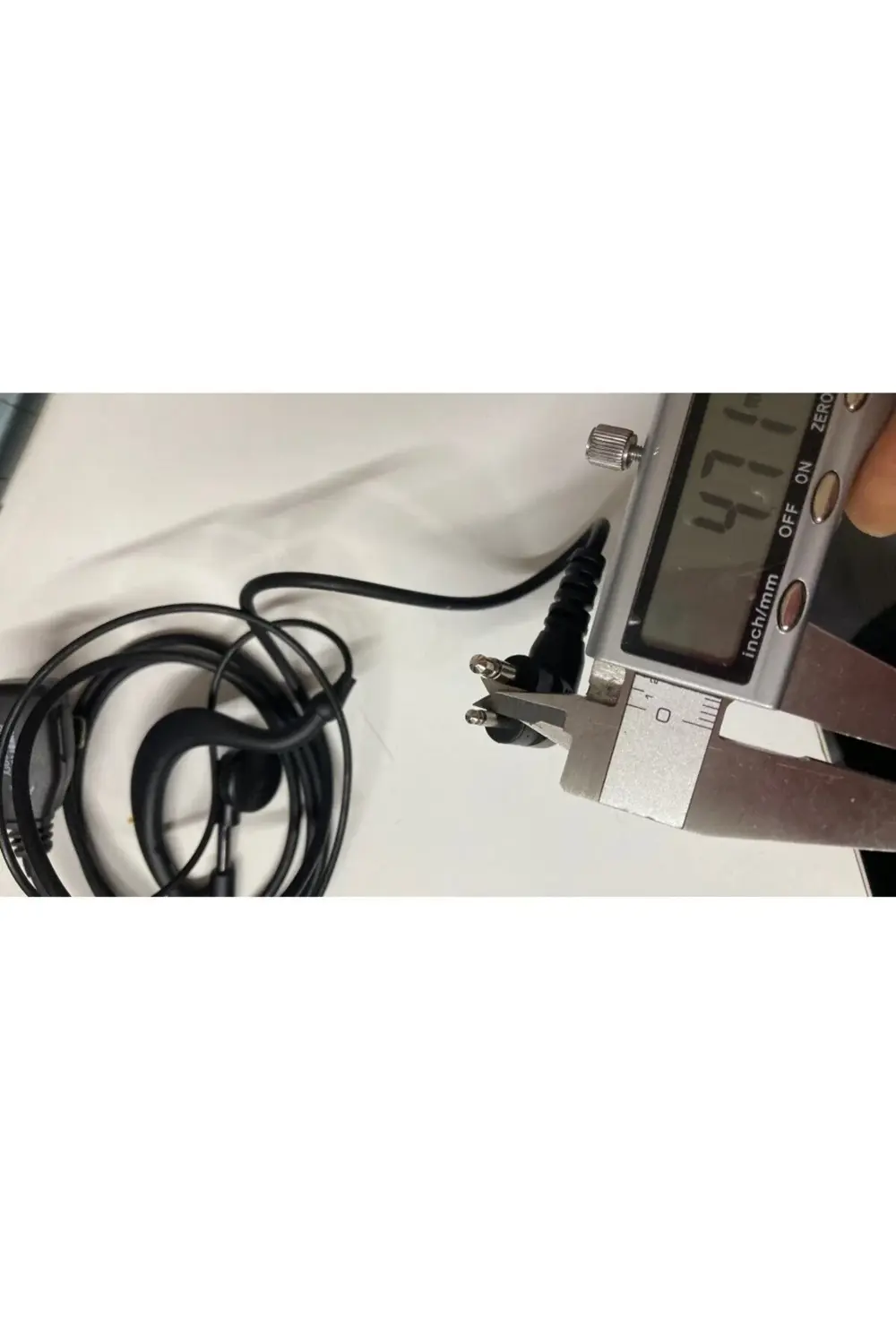 Kirisun-motorola Telsiz Kulaklığı Kancalı Tip 2.5x3.5mm Mono