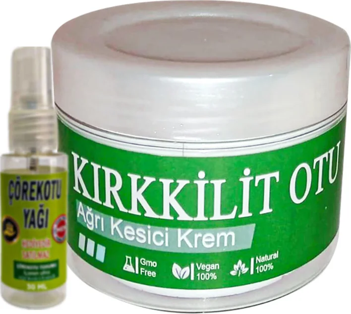 Kırkkilit Otu Kremi 100 ml + Çörek Otu Yağı 30 ml | Cilt Bakımı ve Doğal Şifa