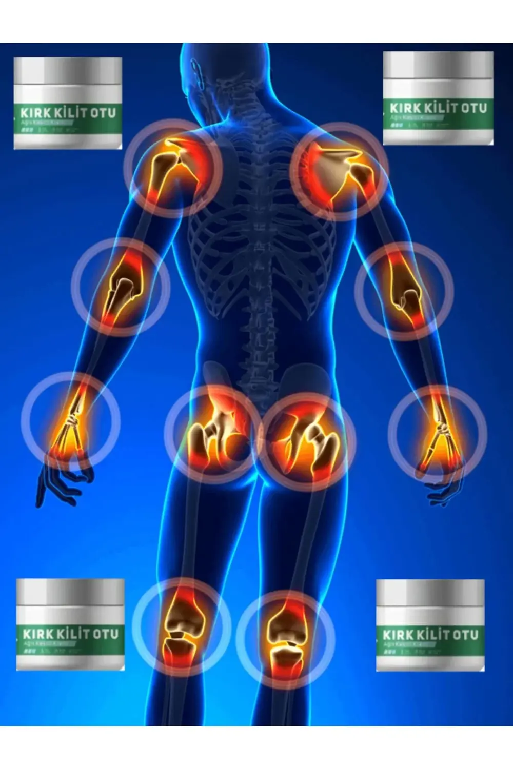 Kırkkilitotu Etkili Rahatlatıcı Masaj Bakım Kremi 100 ml 2 Adet