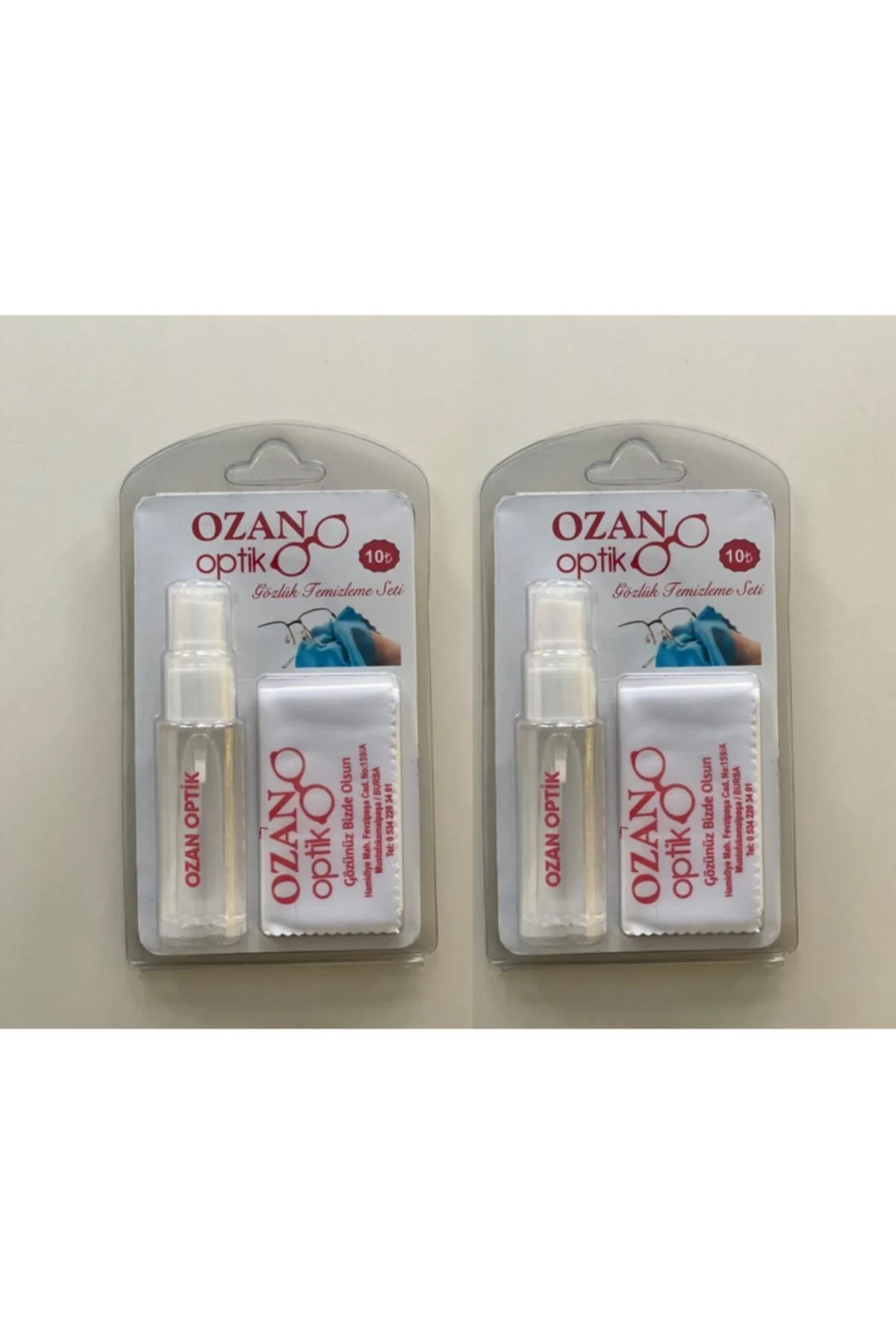 Kirmasti Optik 2 Adet Gözlük Temizleme Seti Set Optik Ve Güneş Gö