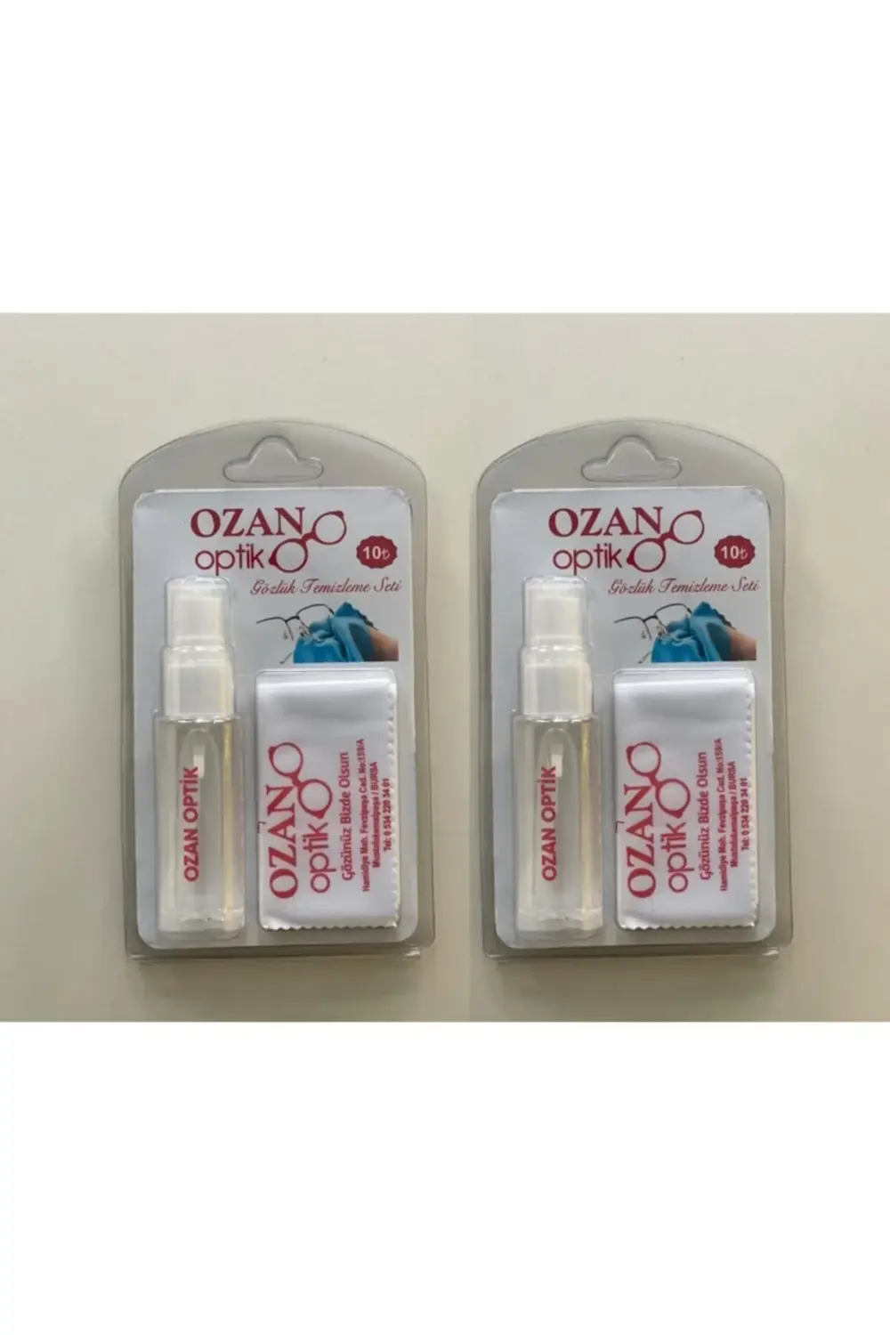 Kirmasti Optik 2 Adet Gözlük Temizleme Seti Set Optik Ve Güneş Gö