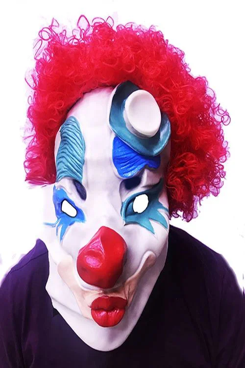 Kırmızı Afro Bonuslu Palyaço Lateks Maske – Korku Etkisi Veren Gerçekçi Lateks Maskeler Kırmızı Afro Bonuslu Palyaço Lateks Maske – Korku Etkisi Veren Gerçekçi Lateks Maskeler